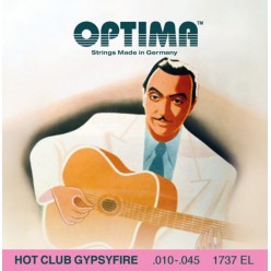 Optima 7166463 Gitara akustyczna struny Hot Club Gypsyfire Posrebrzane